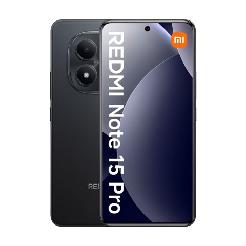 Celular Xiaomi Redmi Note 15 Pro 5G 256GB 8GB RAM Negro