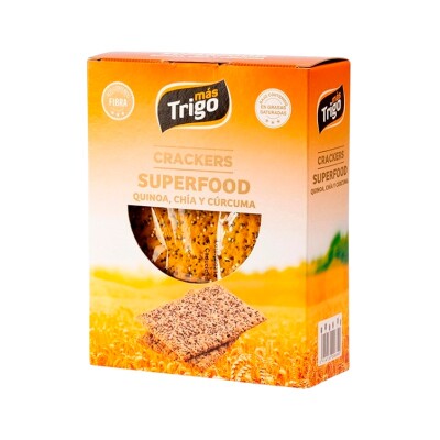 Cracker superfood mas trigo 240g Cracker Superfood Mas Trigo