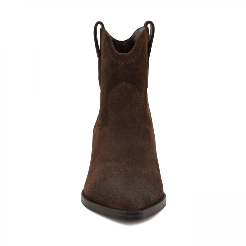 Bootie Abreve Dark Brown