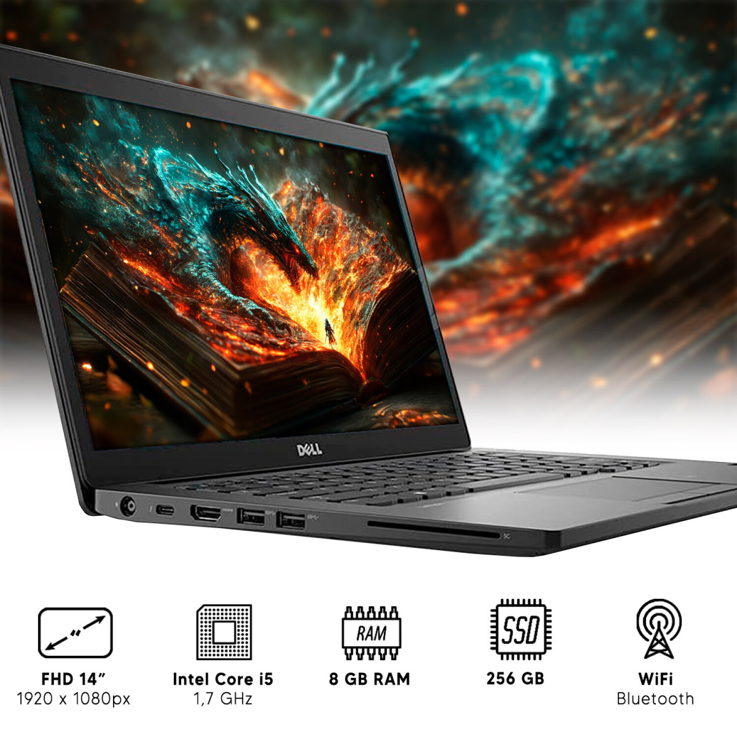 Latitude 7490 Dell I5 Ram 8gb Notebook Dell Latitude 7490 I5/ Gb