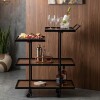CARRITO METAL/MADERA P/SERVIR 4 NIV Unica