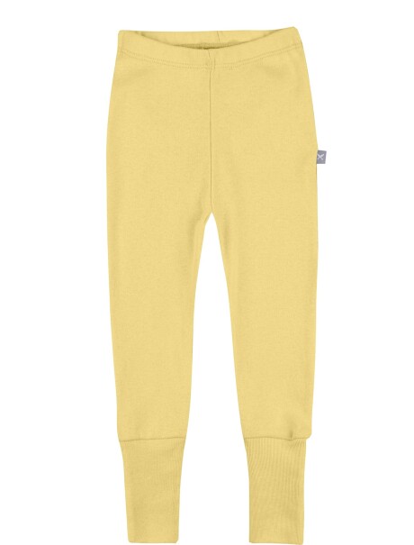 CALZA CON PUÑOS INFANTIL AMARILLO
