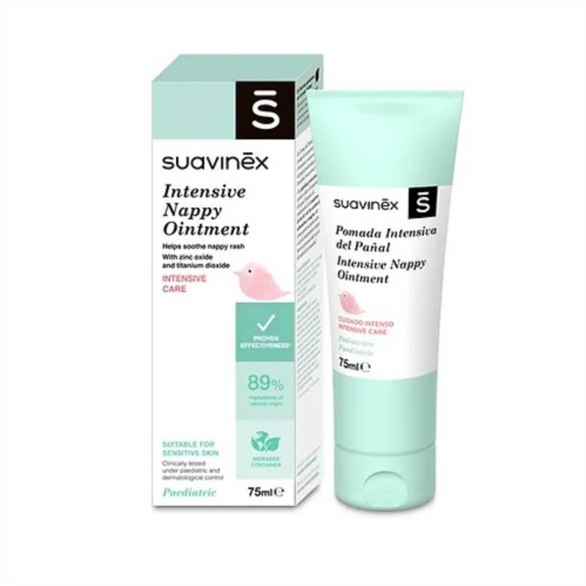 Pomada Suavinex Intensiva de Pañal - 75 ml 