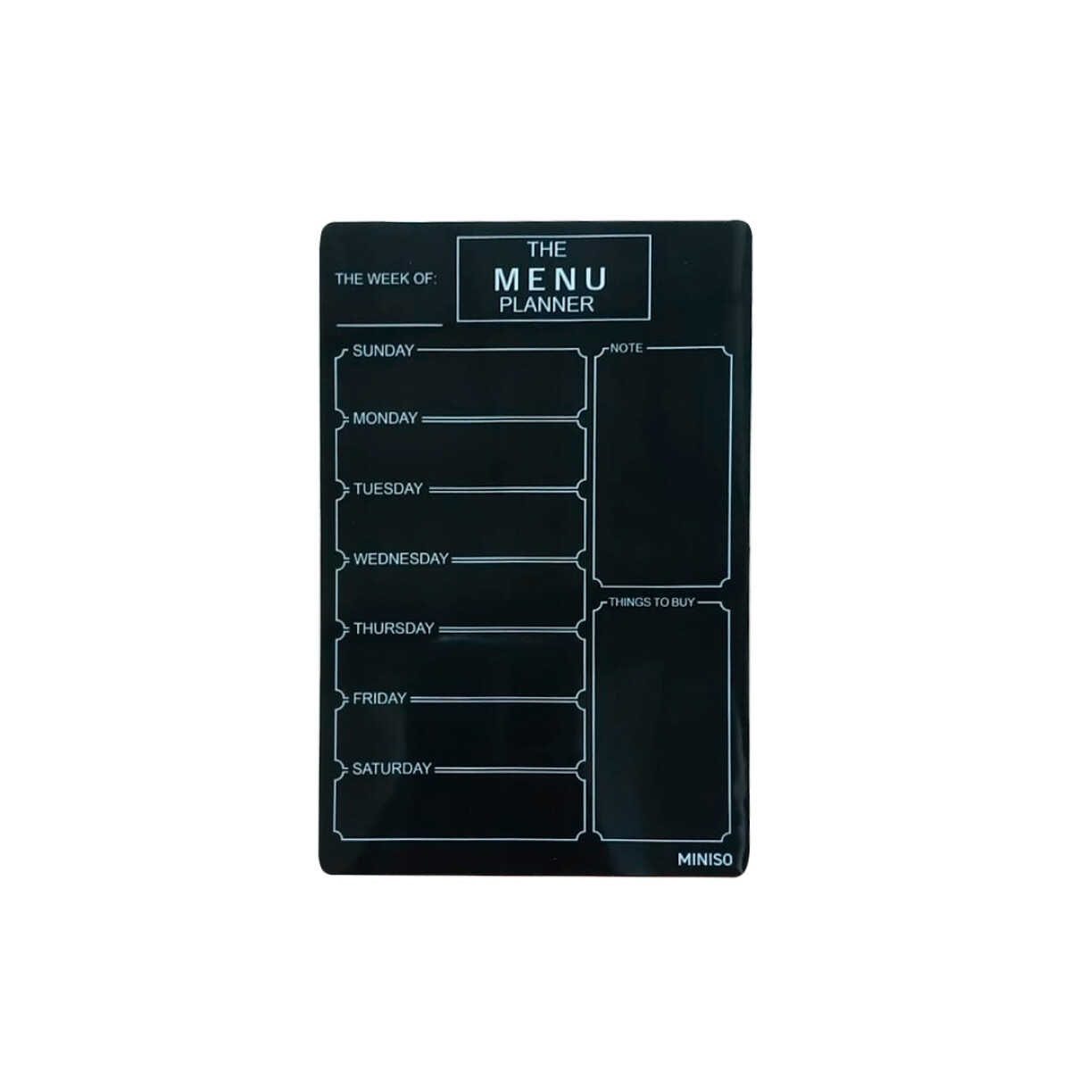 Pizarra magnética food planner 