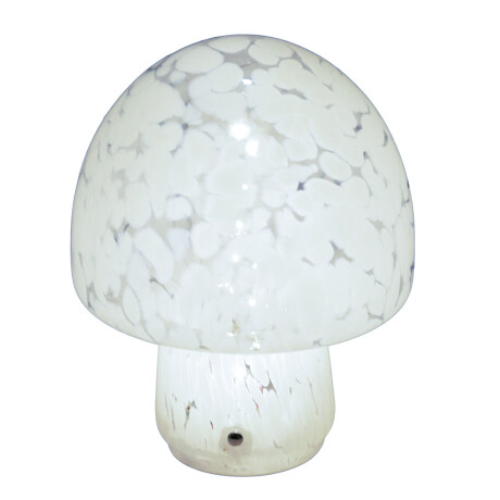 ML251014 VIDRIO BLANCO LÁMPARA DE MESA ML