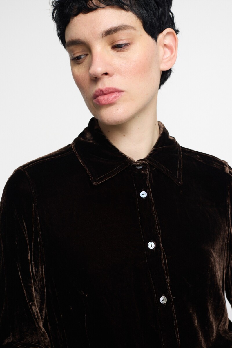 CAMISA Marron