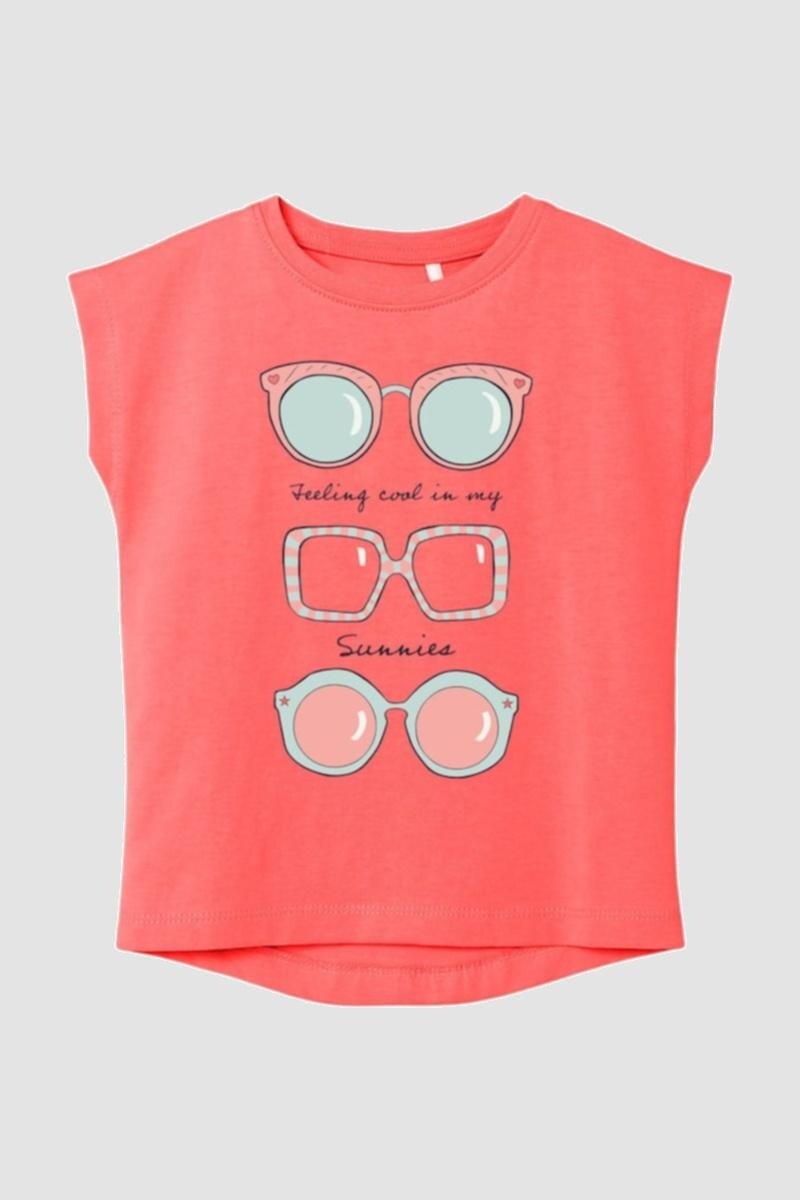 Camiseta De Algodón Estampada - Georgia Peach 