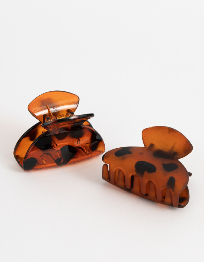 Broches Sets Carey Set De Broches - Combinacion Bicolor