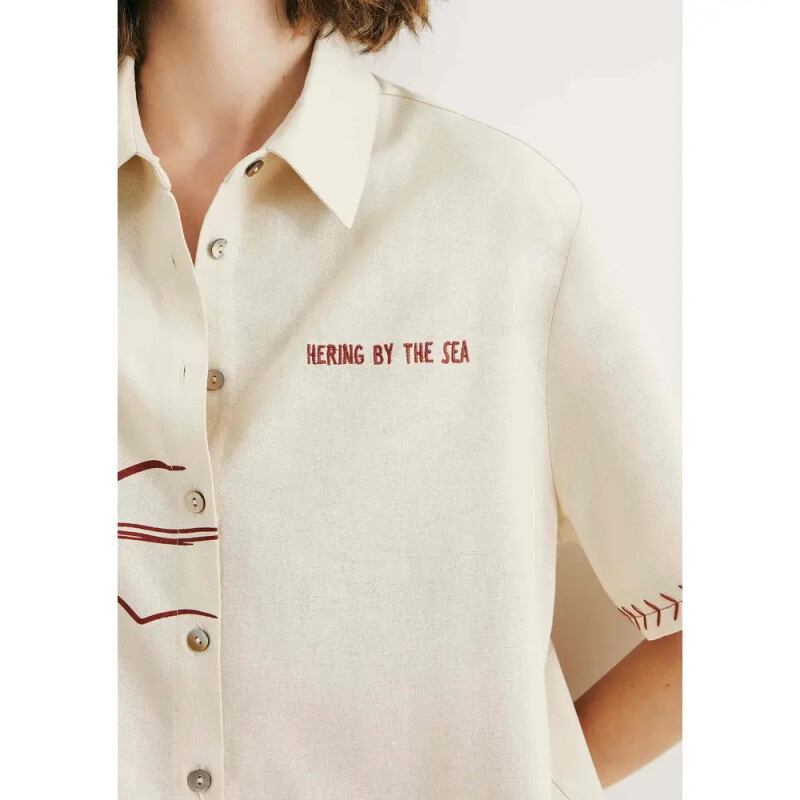 CAMISA FEM OFF WHITE