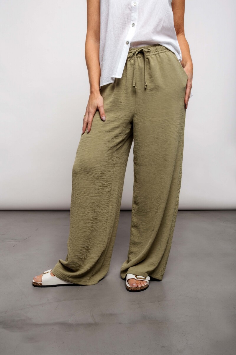 Pantalón Arlette Verde Militar