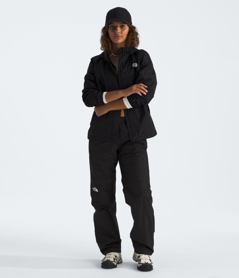 Campera Impermeable Antora mujer Tnf Black