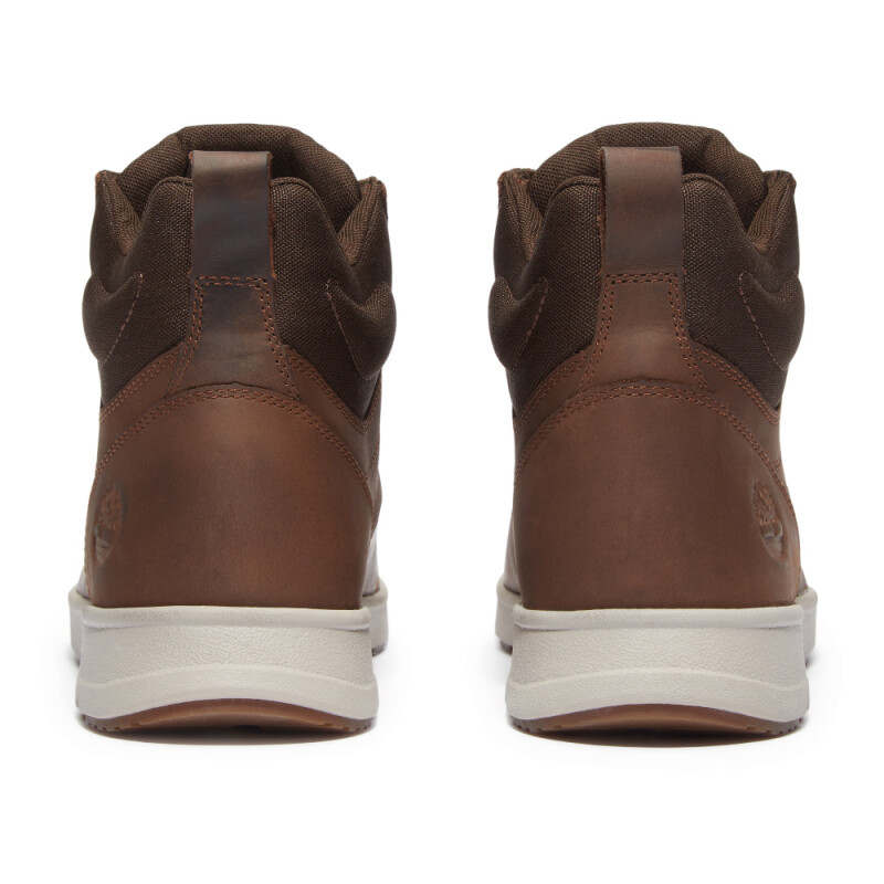 Zapatillas Parker Street Mid Hombre Dark Brown Full Grain