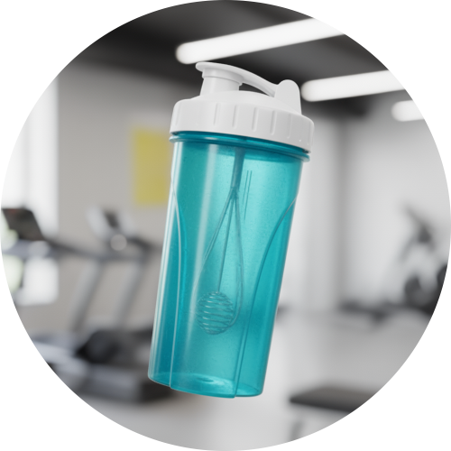 Botellas y mezcladores