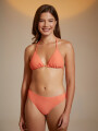 Top+bikini Twist Salmon