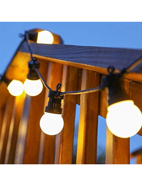 GUIA LUCES LED EXTERIOR CALIDA 5M/10 BOMBITAS GUIA LUCES LED EXTERIOR CALIDA 5M/10 BOMBITAS