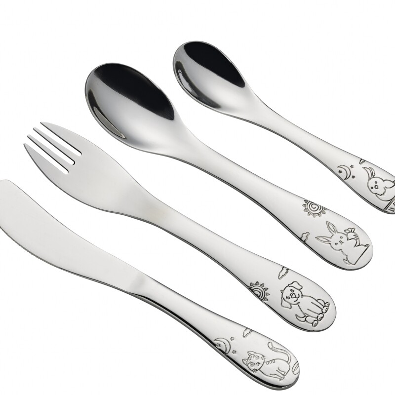 SET de Cubiertos LITTE FRIENDS 4pcs SET de Cubiertos LITTE FRIENDS 4pcs