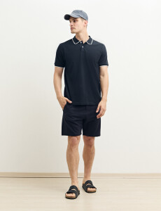520976 REMERA HARRINGTON LABEL Azul Oscuro