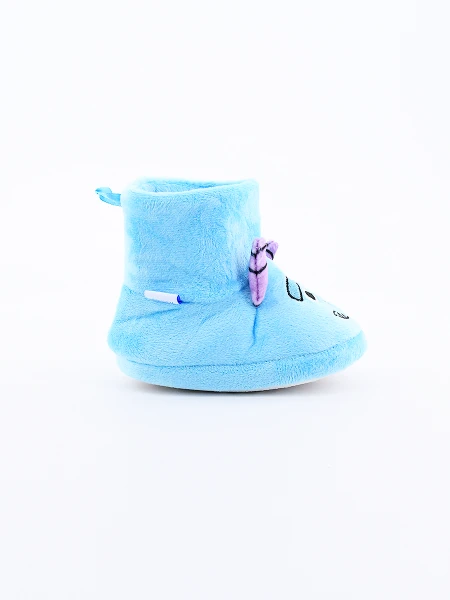 PANTUFLAS SULLEY FACE TURQUESA