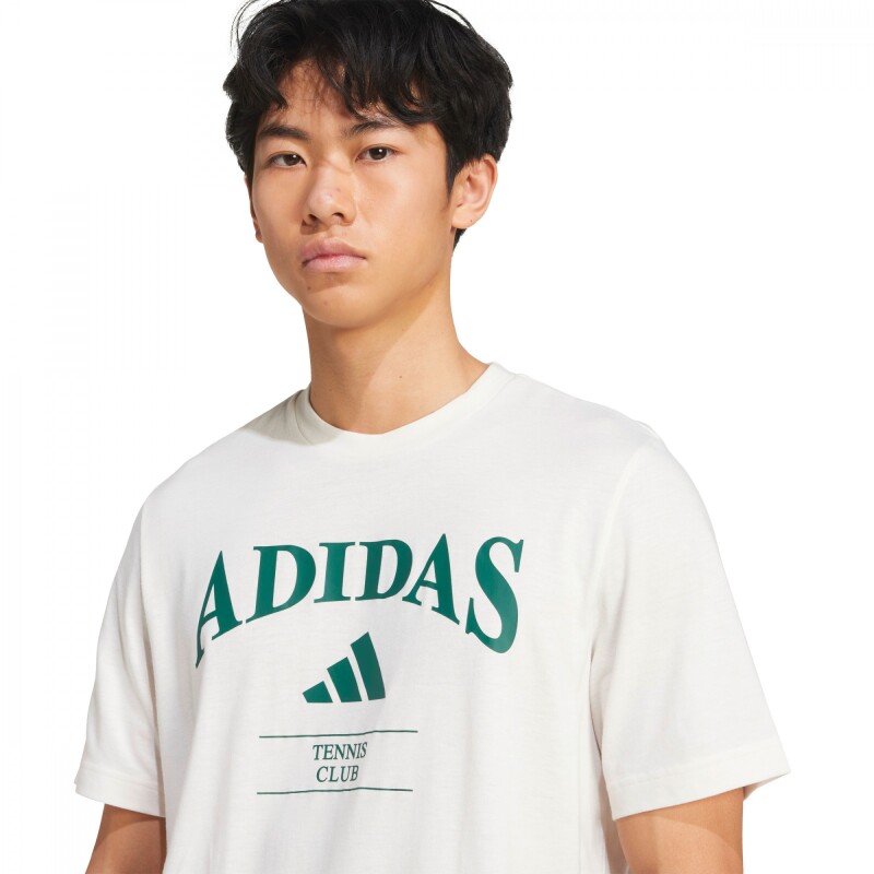 Remera adidas Heritage Graphic de Hombre Blanco