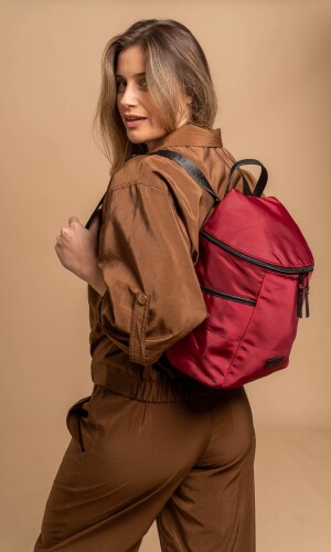 MOCHILA VIOLETA BORDEAUX