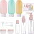 Kit viajero 8 frascos con embudo para rellenar cartera\moch Kit Viajero 8 Frascos Con Embudo Para Rellenar Cartera\moch