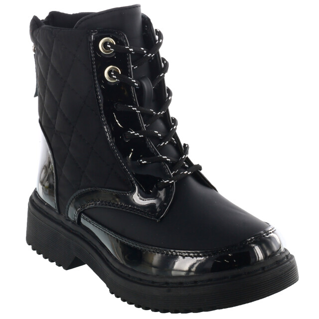 Bota de Niña Mini Miss Carol borcego TRIM con capitoneado Negro