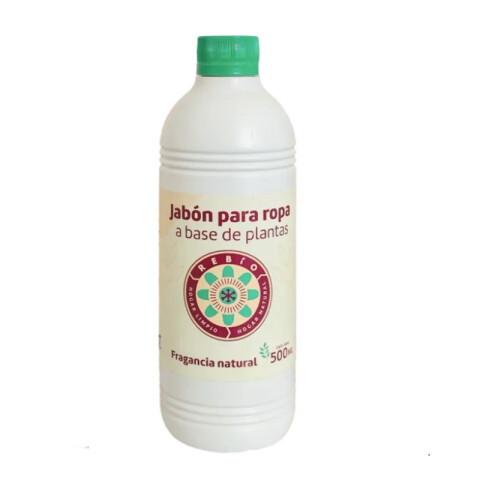 Jabón para ropa Rebío 500ml Rebio Detergente Lavarropas 1l