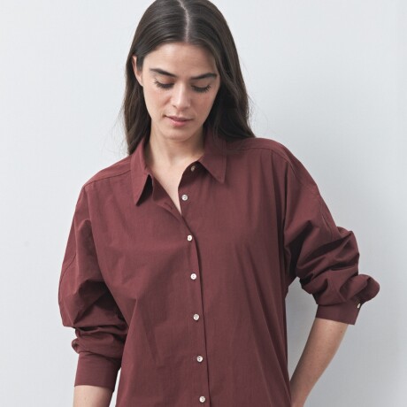 CAMISA CHRISTA Borra de Vino