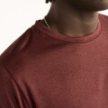 Remera New Balance de Hombre - Athletics - MT41253YLR BORDEAUX