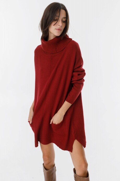 Sweater Antigona Bordeaux