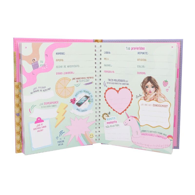 Diario de mejores amigas Top Model Diario de mejores amigas Top Model