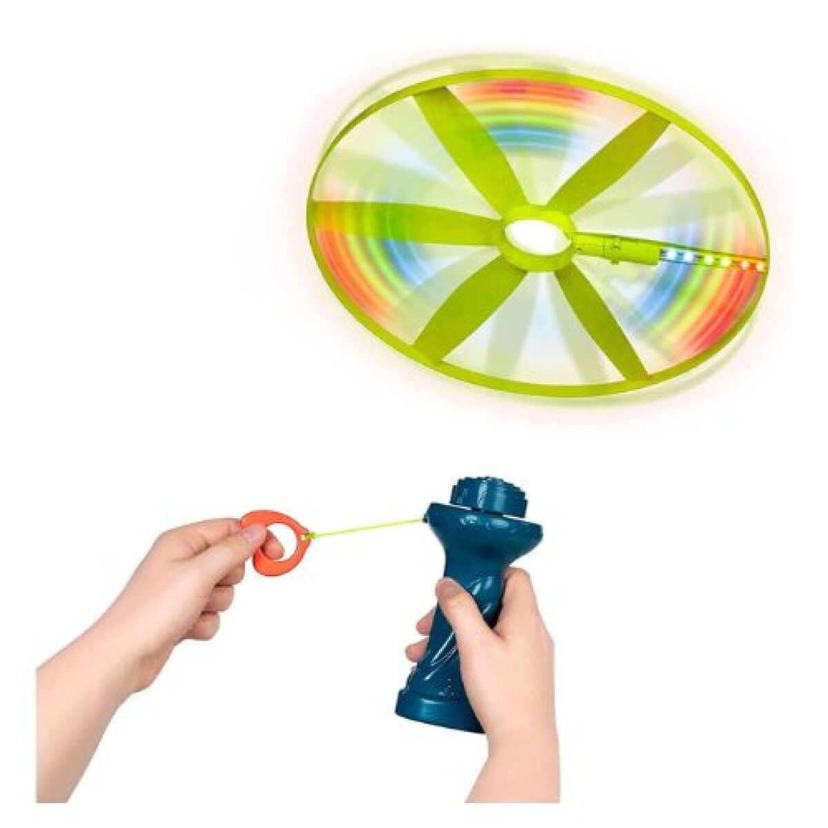 DISCO VOLADOR CON LUZ B TOYS - Disco Volador Con Luz B Toys 