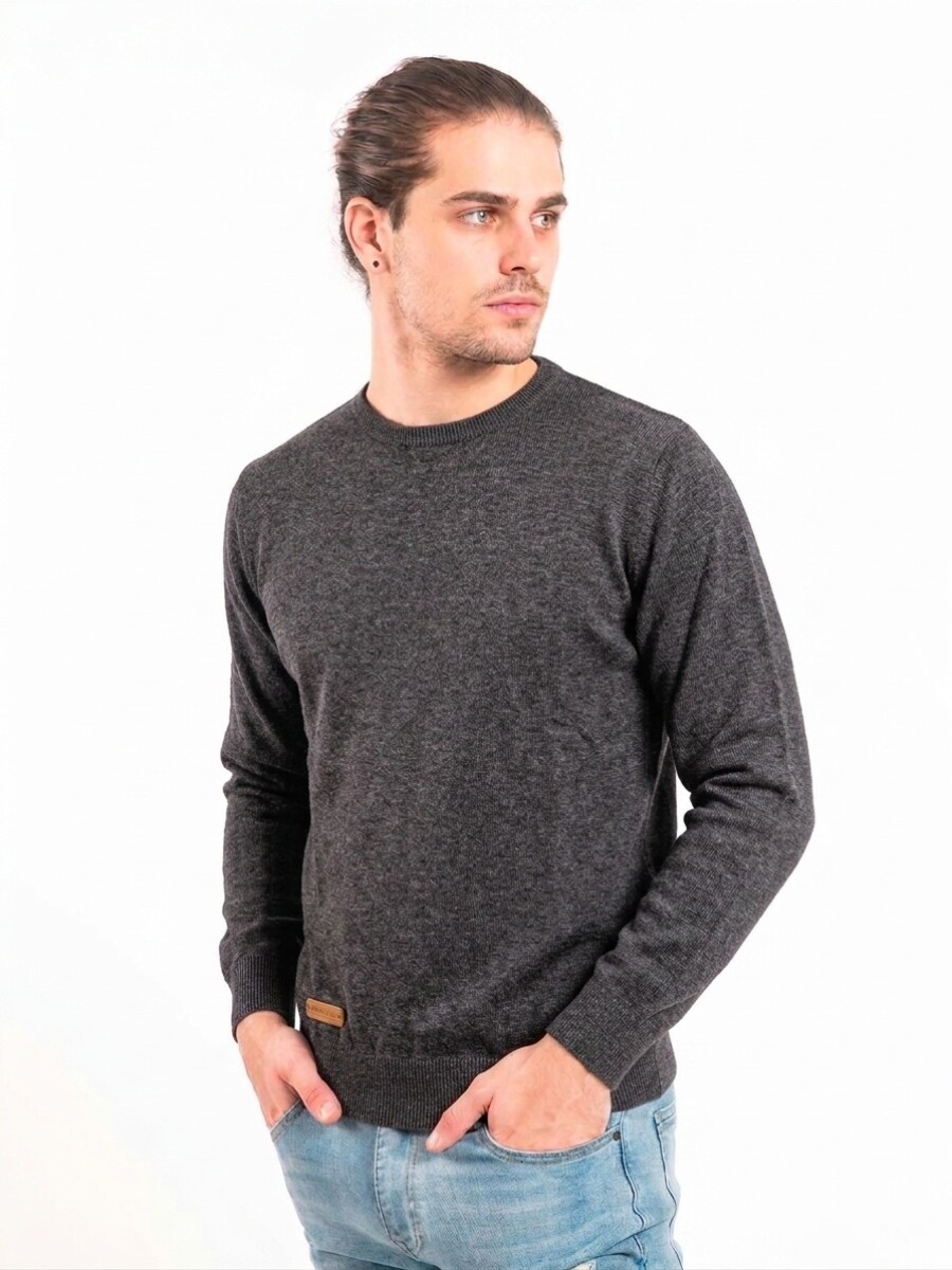 Sweater Algodon Premium - Grey 