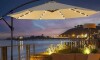 Sombrilla 2.9m Con Brazo mas Led Sombrilla 2.9m Con Brazo mas Led