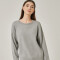 Sweater Canes Gris Melange Oscuro
