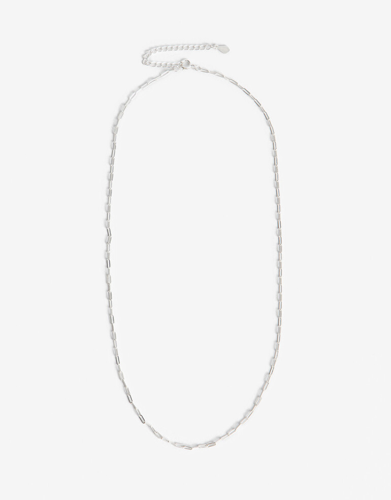 Collares Cortos Metal Collar Corto Plata 925 - Plateado