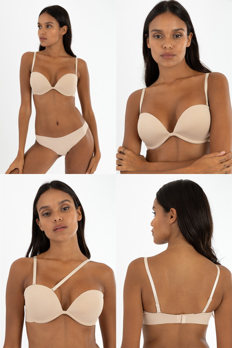 Strapless multiposiciones angela Beige