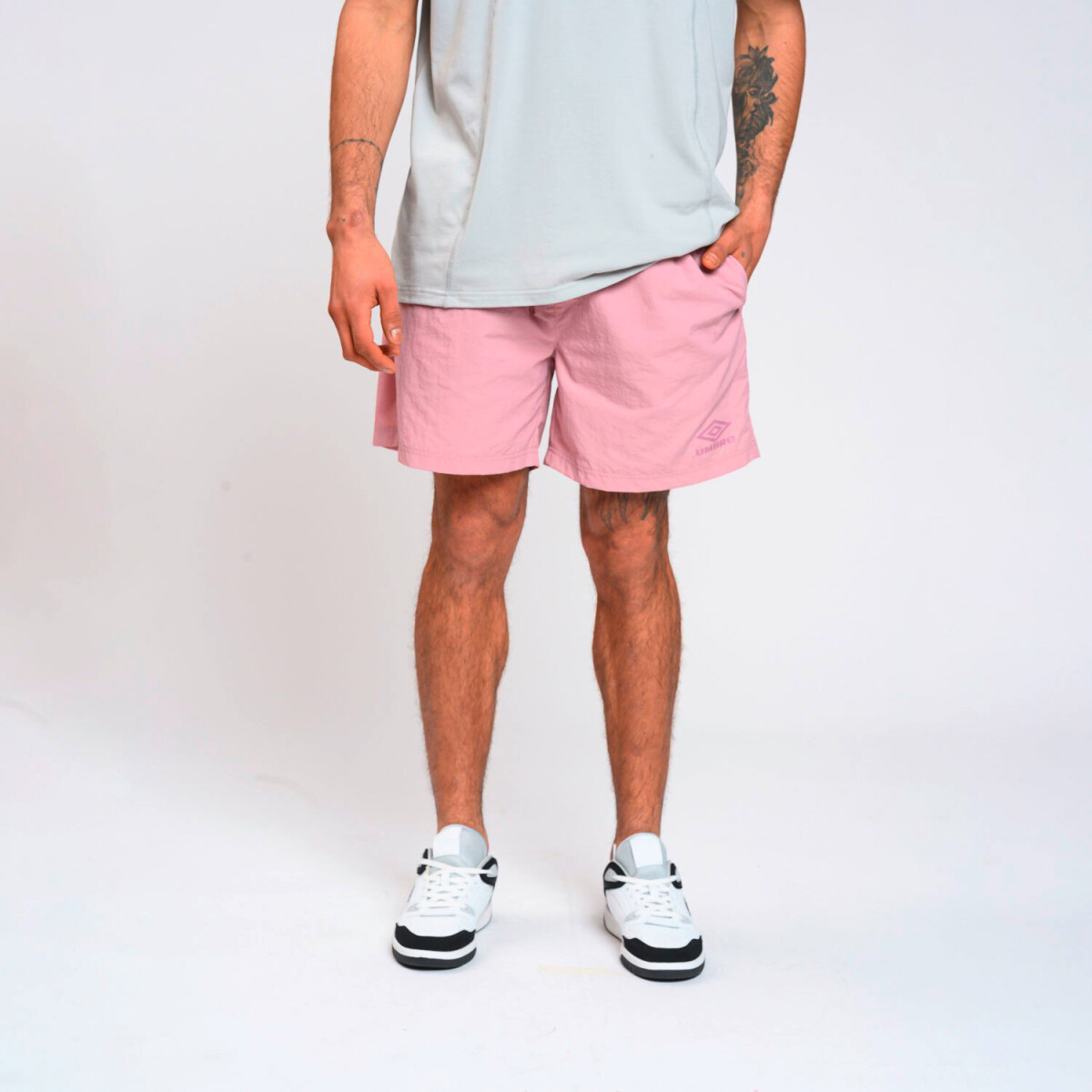 Short Umbro Basic de Hombre - Rosado 