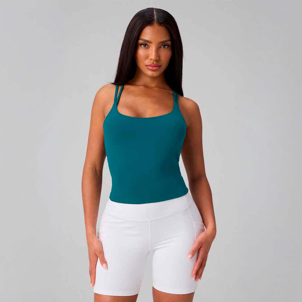 Top Principal Built-In Bra Bividi Mujer Green Abyss