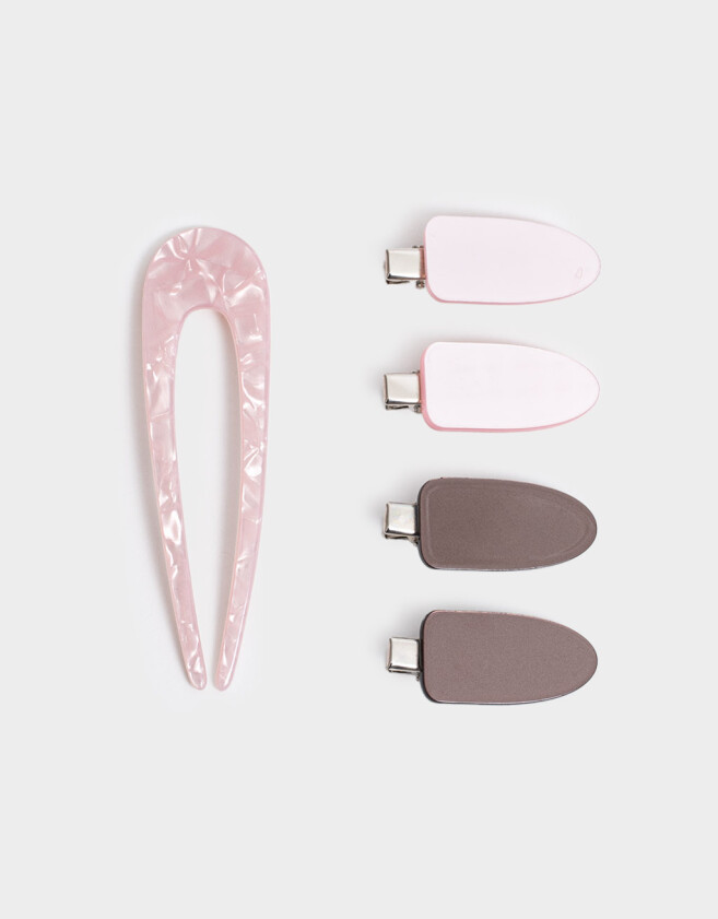 Accesorios Pelo Set Hair Care Set De Acc. De Pelo Y Otros - Combinacion Bicolor