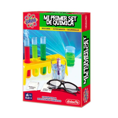 Juego de experimentos Mi primer Set de Química Didacta 001