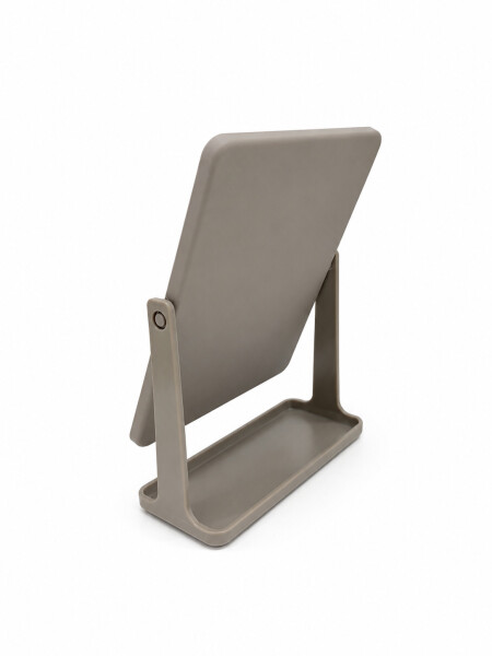 ESPEJO CUADRADO CON BASE BEIGE