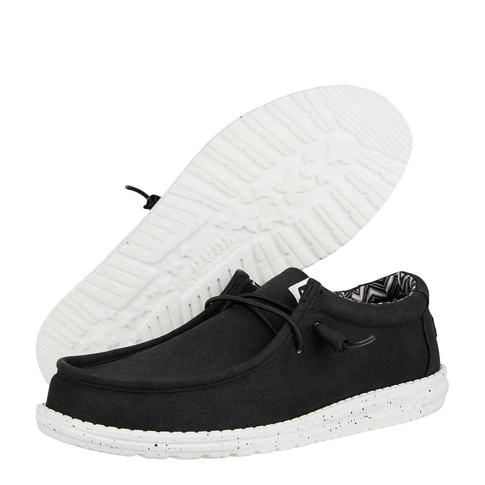 Wally Stretch Canvas - Hombre Black/White