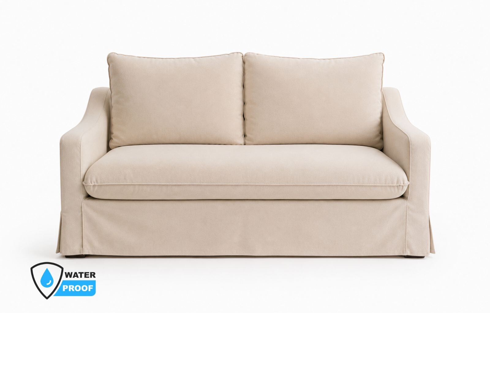 Sofá 2 cps CAIRO Desenfundable - Beige 