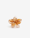 Broche Flores Broche Acrílico Flor - Marron Chocolate