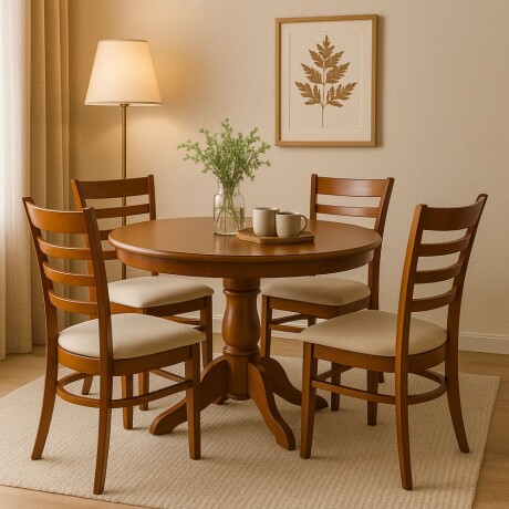 Juego de comedor 4 sillas Juego de comedor 4 sillas