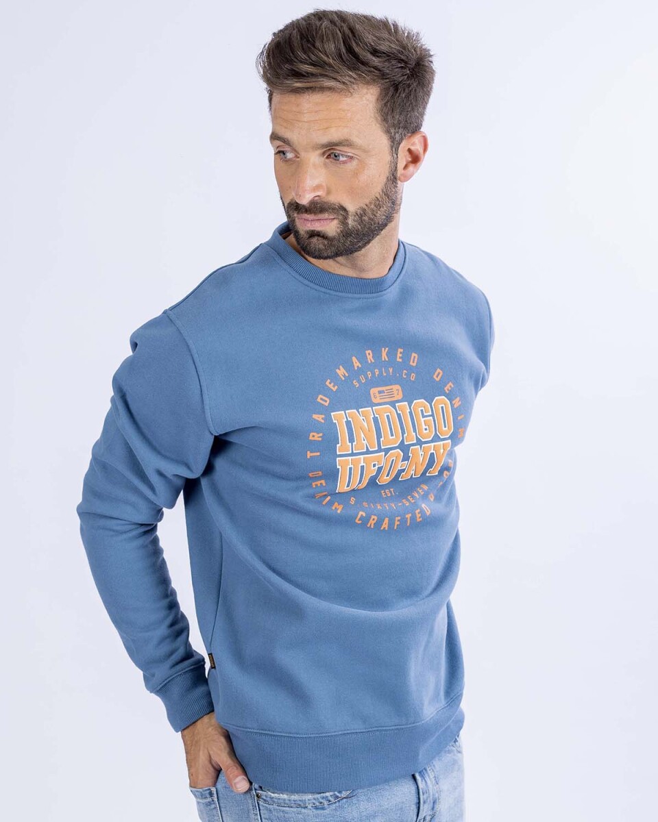 Buzo para hombre UFO Crafted Azul - Talle L 