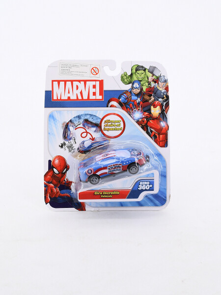 AUTITO CAPITAN AMERICA AZUL