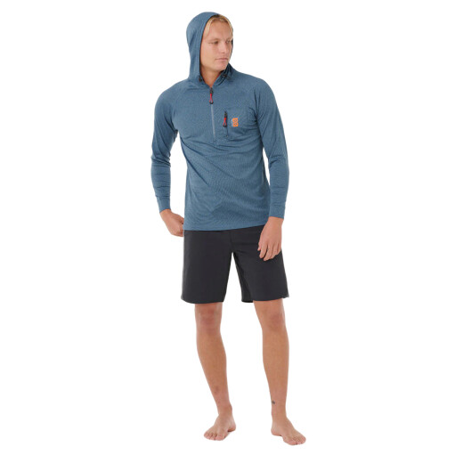 Lycra Rip Curl Search UPF - Azul Lycra Rip Curl Search UPF - Azul