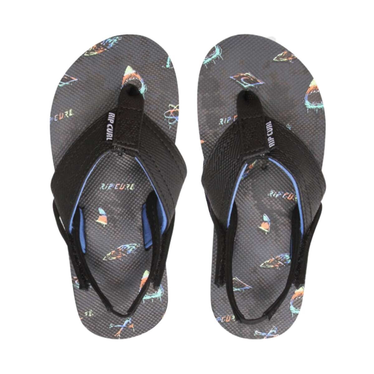 Ojotas Rip Curl Ripper Open Toe - Negro 